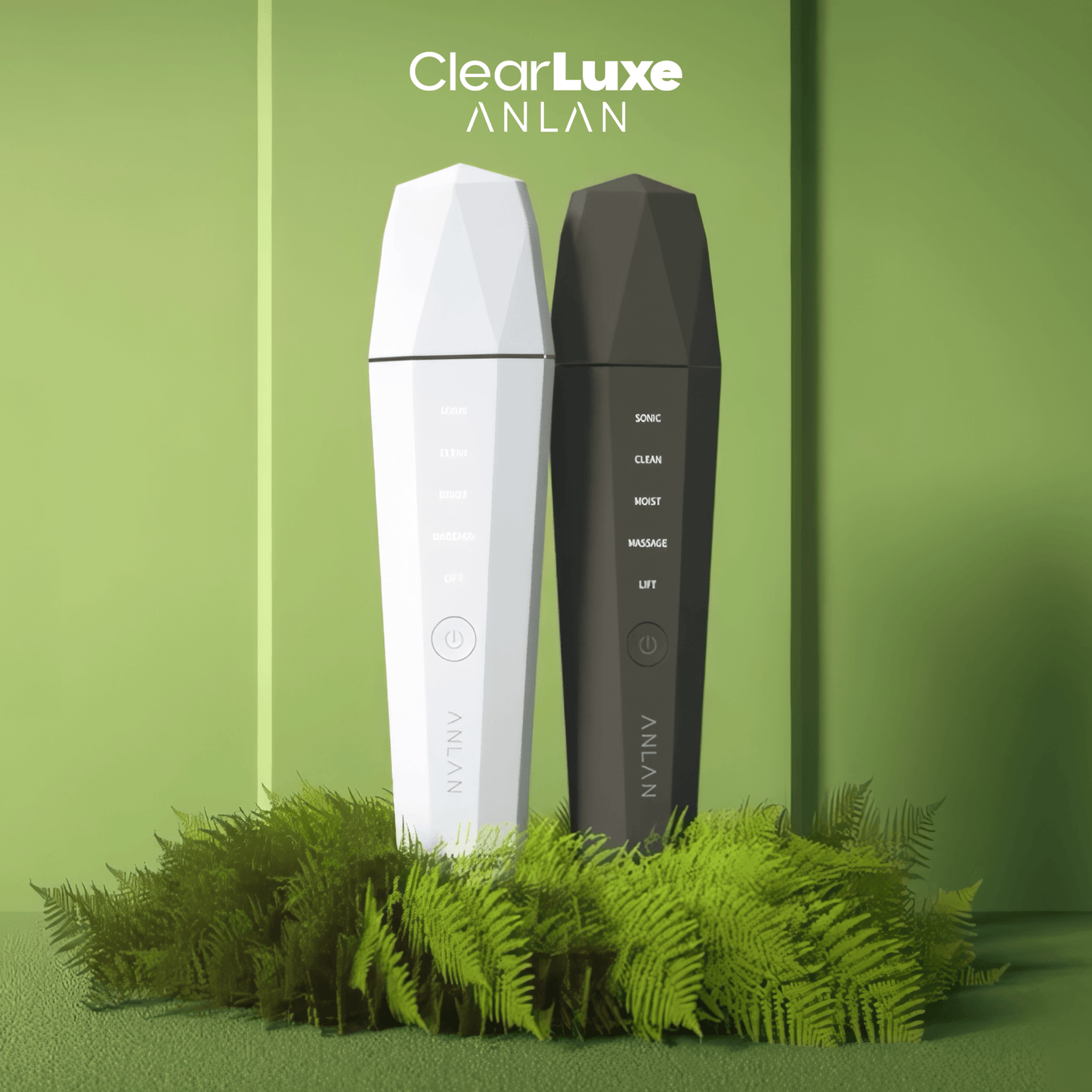 ClearLuxe™ ANLAN Ultrasonic Skin Scrubber: Deep Clean, Heat, EMS Lift, Skin Care.